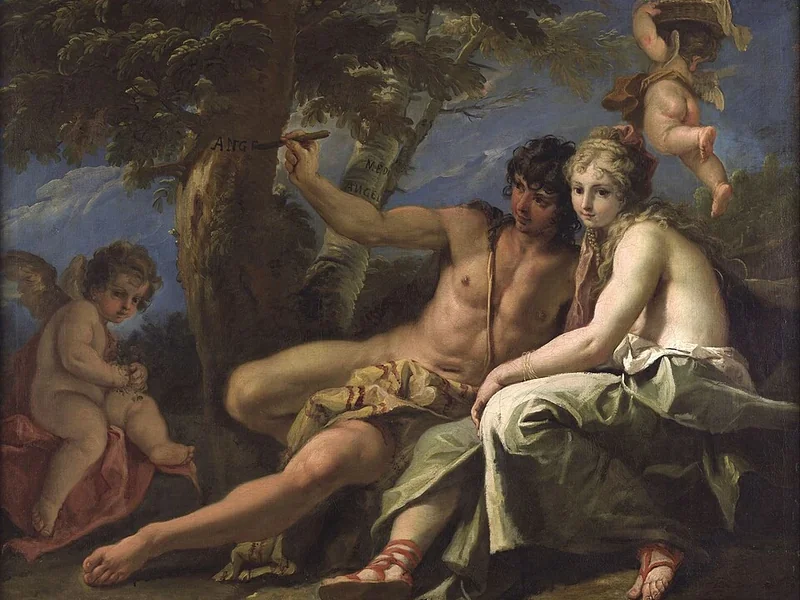 1659-Sebastiano Ricci - Medioro e Angelica